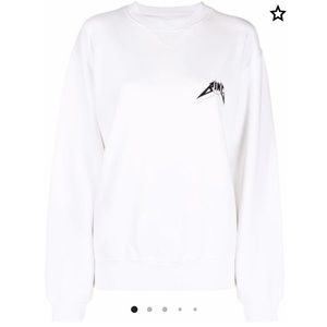 Anine Bing graphic print organic cotton sweatshirt